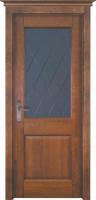 Межкомнатная дверь Элегия-2 Античный орех стекло