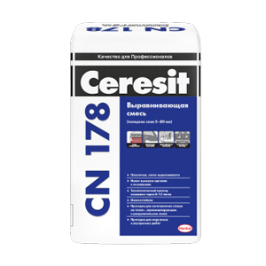 Ceresit CN 178, Выравнивающая смесь для пола (от 5 до 80 мм), 25кг