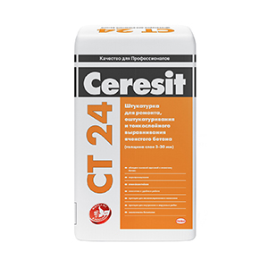 Ceresit CT 24, Штукатурка для ячеестого бетона, 25кг