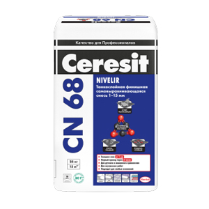 Ceresit CN 68, Самовыравнивающаяся смесь (от 1 до 15 мм)