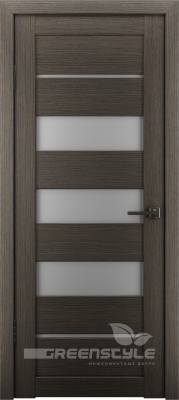 Межкомнатная дверь GLAtum X22 Серый дуб