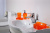 ХFX-11-67 Мыльница GLADY оранжевая, термопластик 6\72