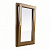 Пластиковое окно одностворчатое РЕХАУ 70 мм 1 камерный стеклопакет ламинированное в массе